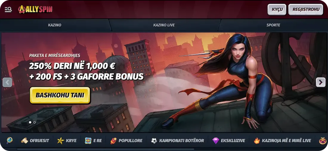 allyspin kazino faqe